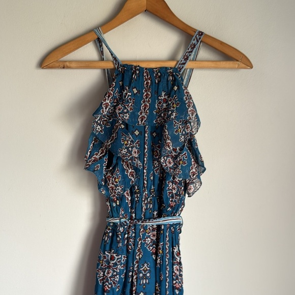 ANTHROPOLOGIE Sasha Ruffled Maxi Dress XS - Picture 7 of 12